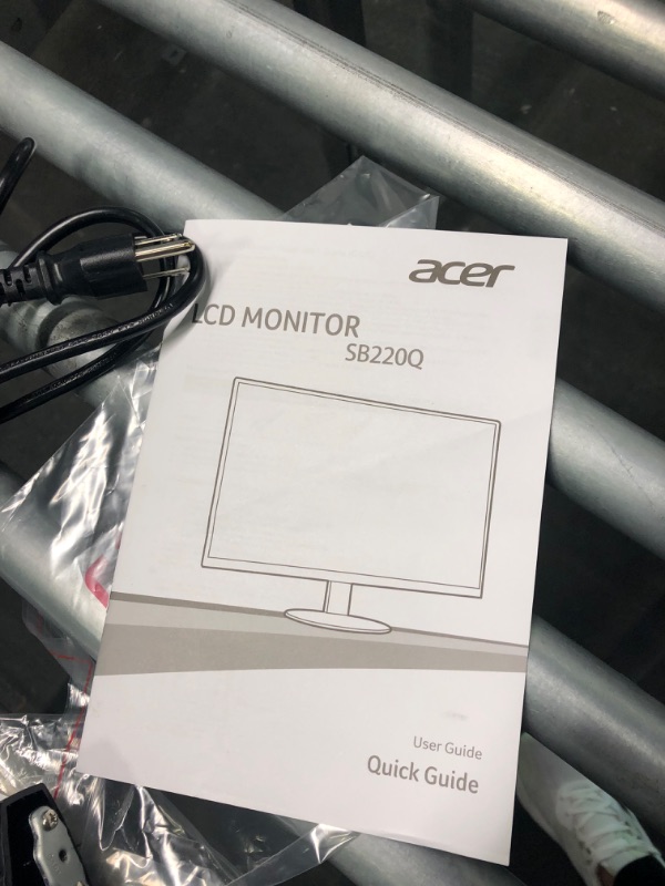 Photo 6 of Acer 21.5 Inch Full HD (1920 x 1080) IPS Ultra-Thin Zero Frame Computer Monitor (HDMI & VGA Port), SB220Q bi