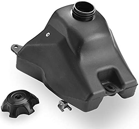 Photo 1 of Necaces Dirt Bike Fuel Gas Tank, Motorcycle Dirt Pit Bike Gas Tank with Fuel Gas Cap for Petcock XR Crf50 Xr50 50/70/110/125 cc