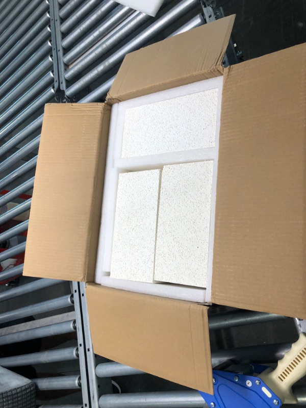 Photo 1 of JJ Home Goods Insulating Fire Brick (Pack of 6) - 2700°F Rated Fire Bricks for Wood Stove, Forge, Pizza Oven, Fireplace – 9 x 4.5 x 2.5 inch per Refractory FireBrick Block