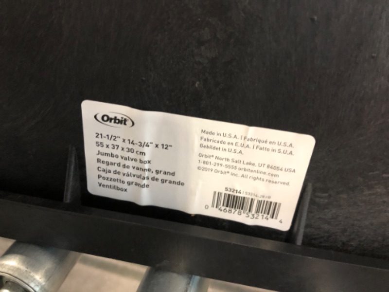 Photo 4 of Orbit 53214 Sprinkler Box System, Black 1-(Pack)