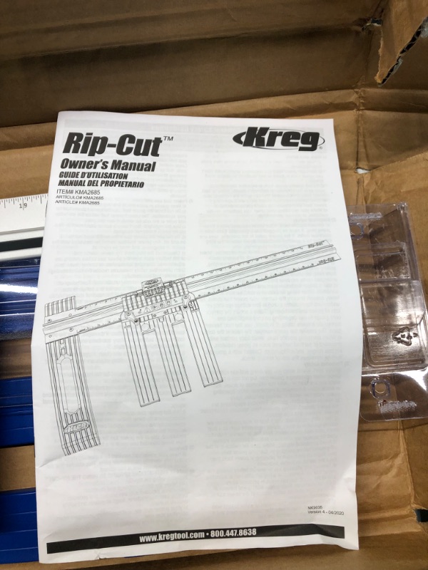 Photo 4 of Kreg KMA2685 Rip-Cut Circular Saw Guide