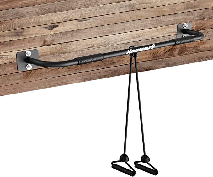 Photo 1 of KOMSURF Pull Up Bar for Doorway, Pullup Bar for Home, Multifunctional Chin Up Bar, Portable Fitness Door Bar, Body Workout Gym System Trainer