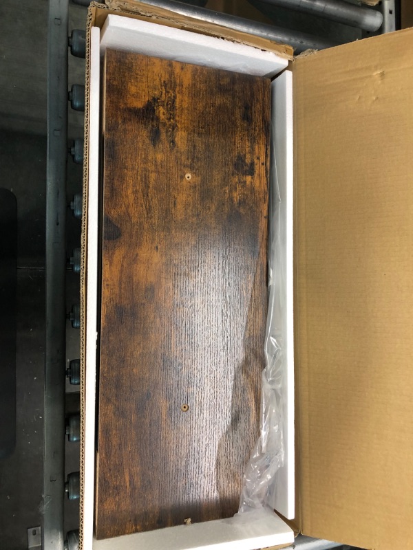 Photo 1 of Floating Shelves - Rustic Wooden Wall Shelves 1 - Wall Mounted Storage Shelf with Invisible Brackets - Extra Deeper & Thicker for Living Room, Bedroom, Kitchen, Farmhouse - 24" L x 9" D - Brown Brown 24 Inches, 1