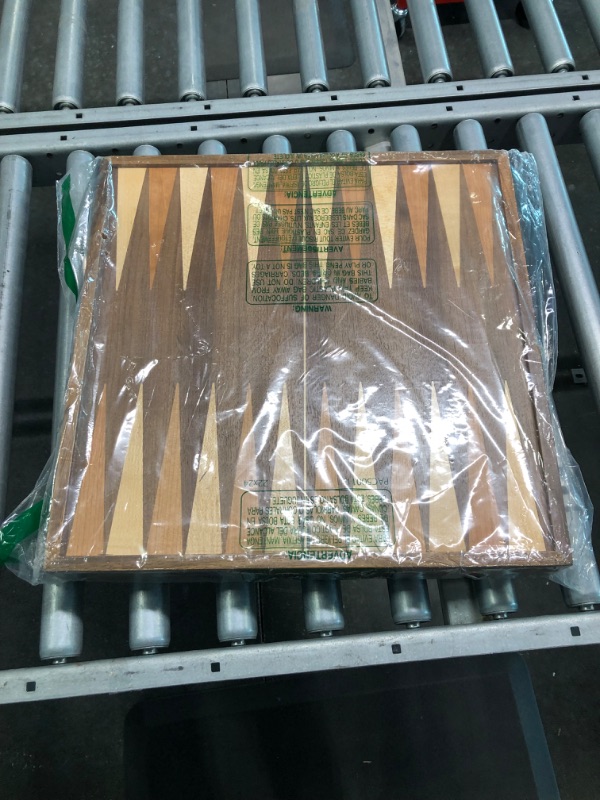 Photo 1 of Chess Board Set for Adults & Kids, 15" Wooden Folding Chess Boards, Handcrafted Portable Travel