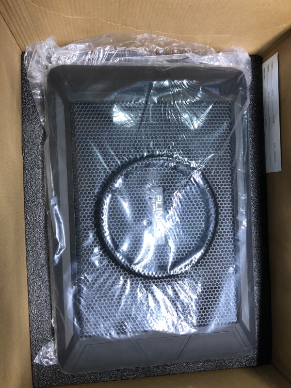 Photo 1 of PLINIUS PDF-21 Package 6.5" Slim Under-Seat Active Powered Car/Truck Subwoofer Sub Car Subwoofer+Amp+2.5 inch Speakers