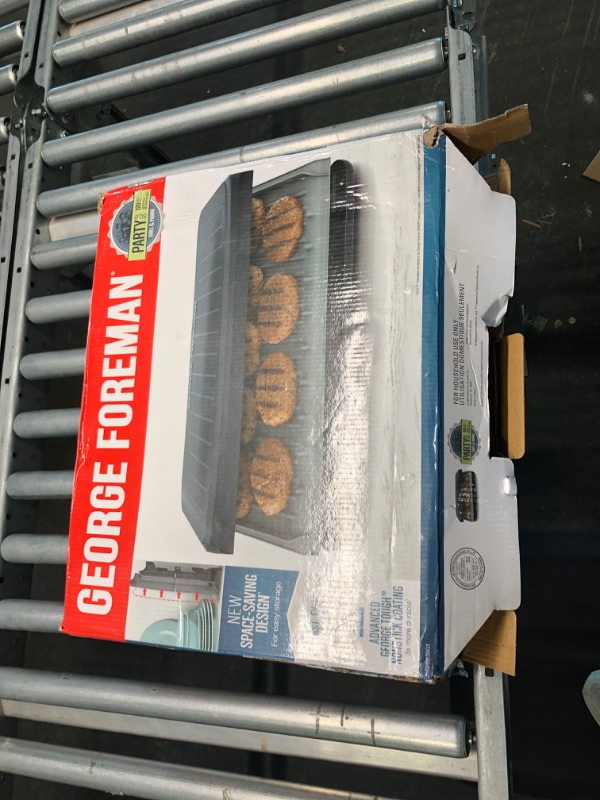 Photo 6 of George Foreman GRS120GT, 9 Serving, Gray