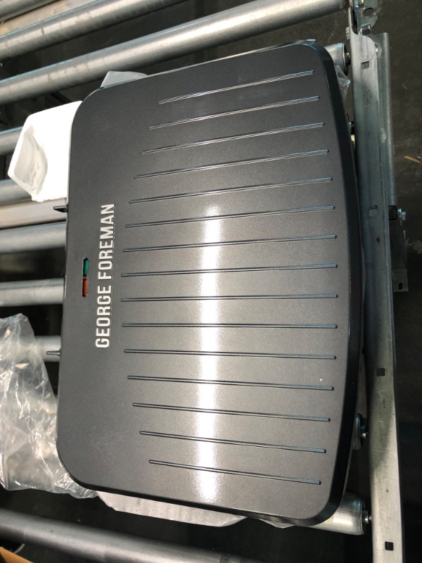 Photo 2 of George Foreman GRS120GT, 9 Serving, Gray