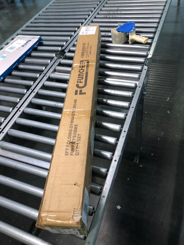 Photo 1 of FC FUNCHEER 8FT Folding Gymnastic Beam,Wood core Anti-Slip Bottom with Carrying Handle Magic star