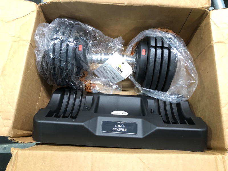 Photo 1 of FLYBIRD Adjustable Dumbbell,25LB (1)