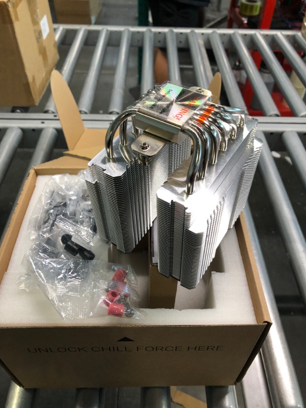 Photo 4 of Thermalright Peerless Assassin 120 SE CPU Air Cooler, 6 Heat Pipes CPU Cooler, Dual 120mm TL-C12C PWM Fan, Aluminium Heatsink Cover, AGHP Technology, for AMD AM4 AM5/Intel 1700/1150/1151/1200