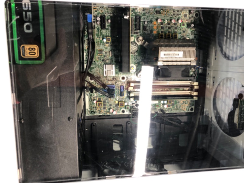 Photo 1 of Periphio Portal Mid-Tower ATX PC Gaming Case Power Supply Combo - 650w - 80+ Bronze