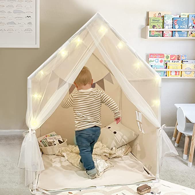 Photo 1 of Cercoveu kids play tent open window