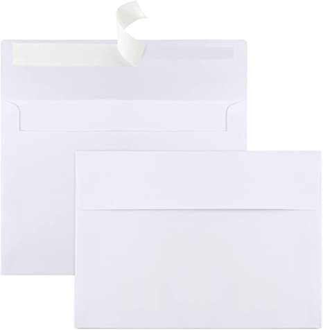 Photo 1 of envelopes model Y81-1104-01 / 7.3x5.3inc white, 5x7 Envelopes for Invitations, Printable Invitation Envelopes, Envelopes Self Seal for Weddings, Invitations, Photos, Postcards, Greeting Cards, Mailing