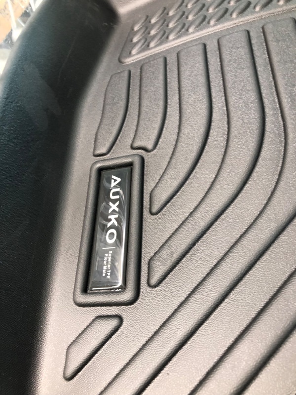 Photo 4 of Auxko All Weather Floor Mats Fit for Kia Sportage 2023 Only Hybrid(Not Plug in) TPE Rubber Liners Set Sportage 2023 Hybrid Accessories All Season Guard Odorless Anti-Slip Floor Mats for 1st & 2nd Row