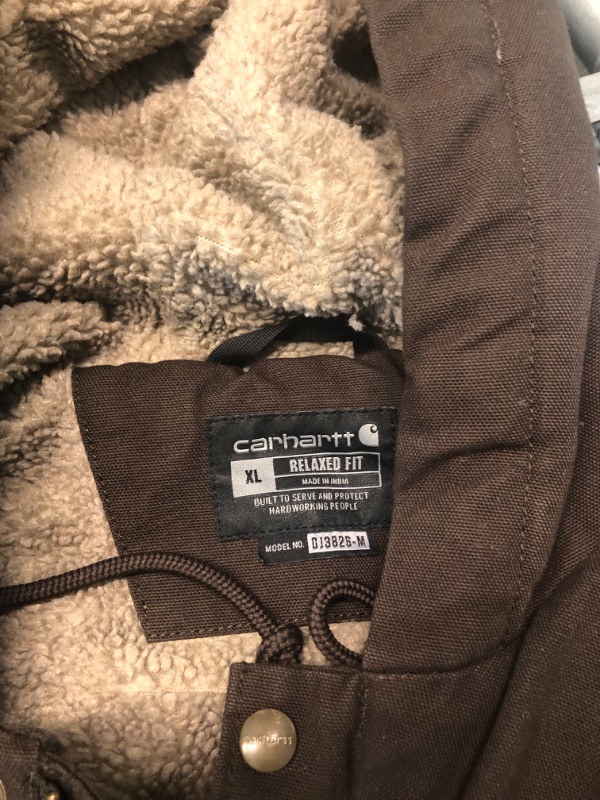 Photo 6 of Carhartt Men's Bartlett Jacket (Regular and Big & Tall Sizes) X-Large Dark Brown