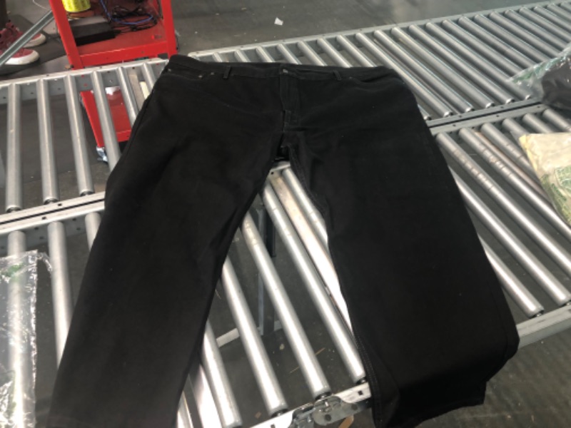 Photo 2 of Levi's Men's 505 Regular Fit Jeans (Also Available in Big & Tall) Big & Tall 58W x 30L Black