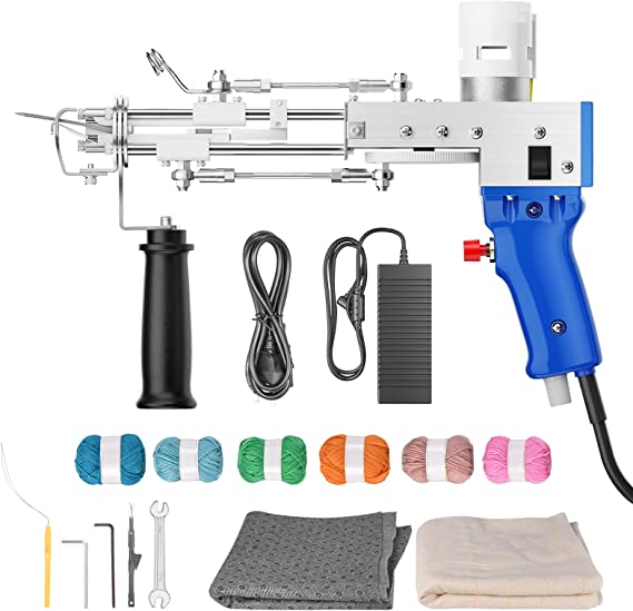 Photo 1 of FancyBant Tufting Gun, Rug Gun Starter Kit Cut Pile Tufting Gun Rug Tufting Supplies Rug Making Kit for Beginners Includes Yarn Tufting Cloth Backing Cloth Tools Kit