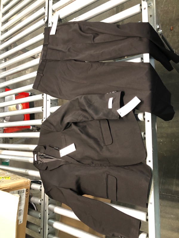 Photo 5 of Calvin Klein Boys' 2-Piece Formal Suit Set 12 Husky Black