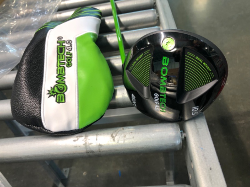 Photo 5 of BombTech Golf - 4.0 Driver and 1 Wood - Premium Golf Wood Set for Men - Easy to Hit Off Tee - Max Forgiveness and Accuracy 10.5 Regular
Just 1 (460/10.5)