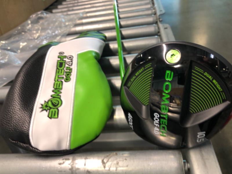 Photo 1 of BombTech Golf - 4.0 Driver and 1 Wood - Premium Golf Wood Set for Men - Easy to Hit Off Tee - Max Forgiveness and Accuracy 10.5 Regular
Just 1 (460/10.5)