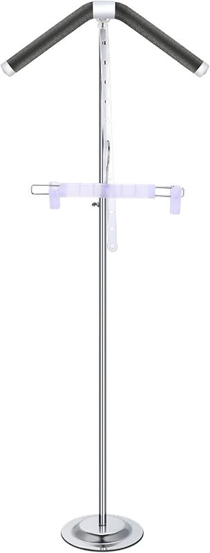 Photo 1 of Amyhill Adjustable Shirt Display Height Adjustment, 15.7-27 Inches Height, Adjustable Mannequin Alternative with Display Hanger Strips and skirt Hangers with Adjustable Clips, Jacket Hanger Stand
