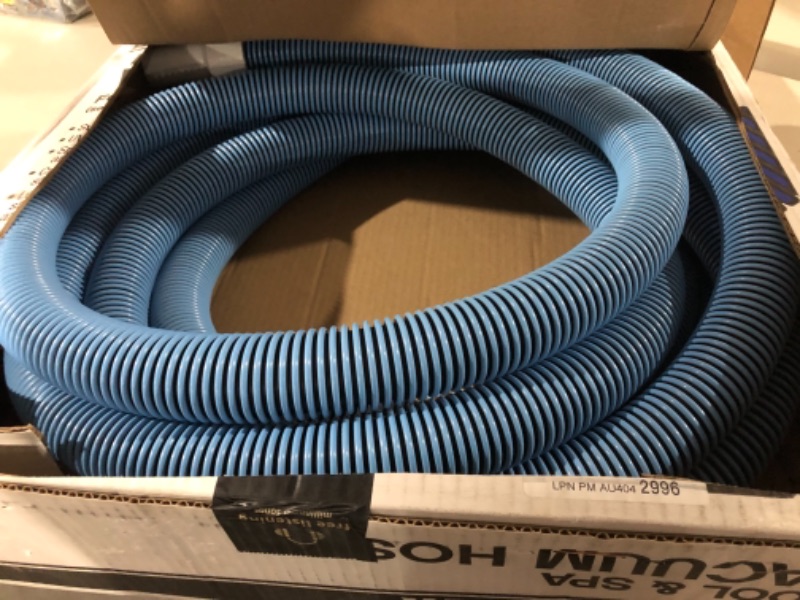 Photo 2 of  Pool Vacuum Hose With Swivel Cuff, 1-1/2-Inch by 30-Feet,Neutral 30-Feet Hose