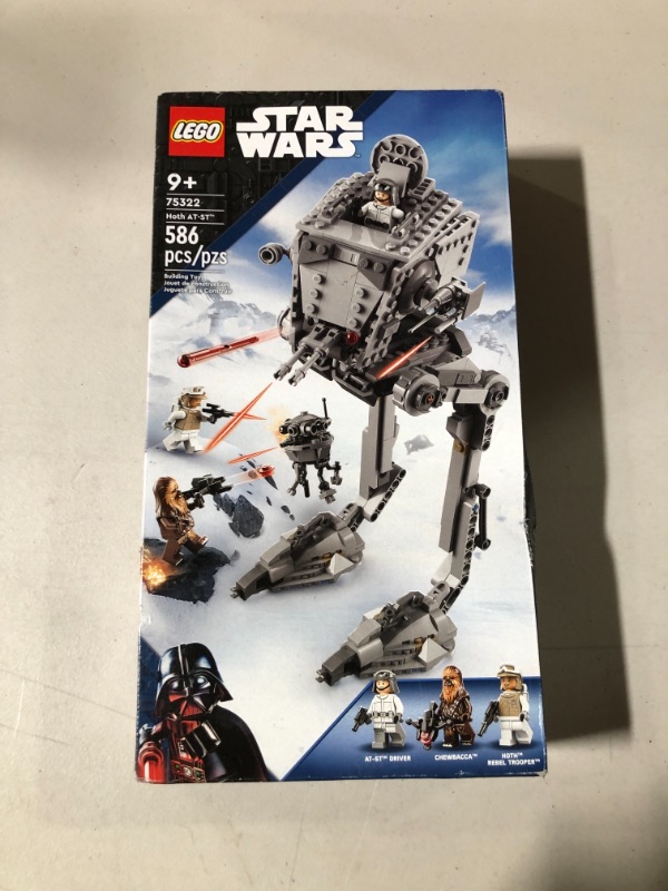 Photo 1 of LEGO Star Wars Hoth at-ST 75322 Building Toy Set for Kids, Boys, and Girls Ages 9+ (586 Pieces)