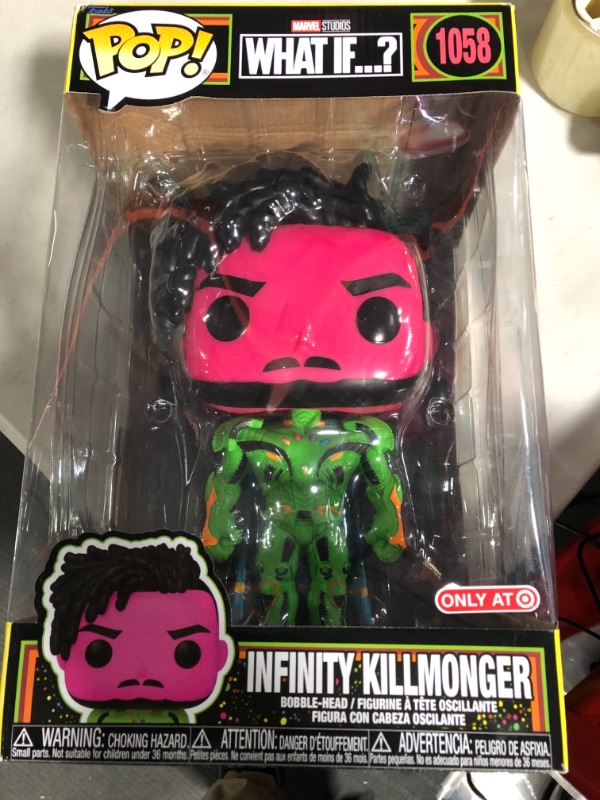 Photo 2 of Funko POP! Jumbo: What If...? - Killmonger