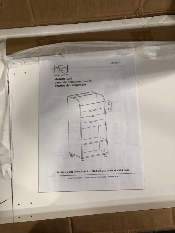 Photo 2 of **SEE NOTES**
Craft Storage Cart