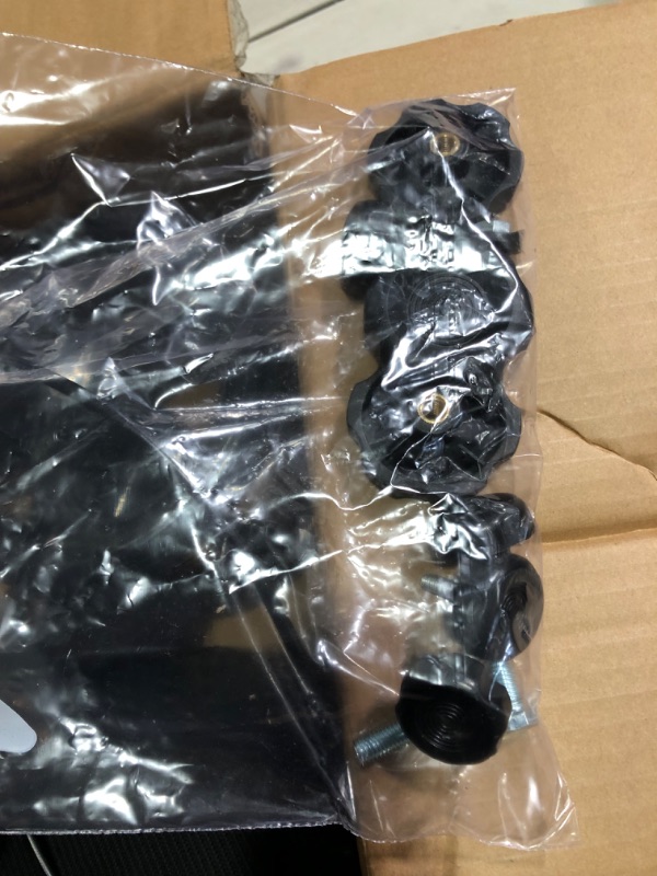 Photo 1 of WINLOVE Black Steerable Knee Walker Roller Scooter with Basket Dual Braking System for Angle and Injured Foot Broken Economy Mobility