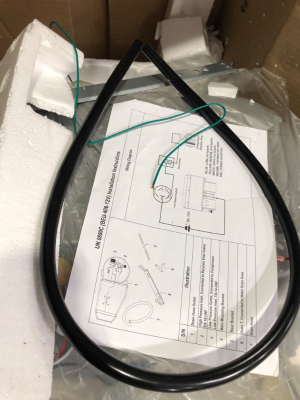 Photo 1 of Universal Air Conditioner UN 0890C HVAC Control Module Panel