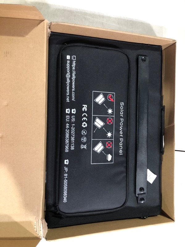 Photo 1 of ALLPOWERS SP020 60W Foldable Solar Panel Charger