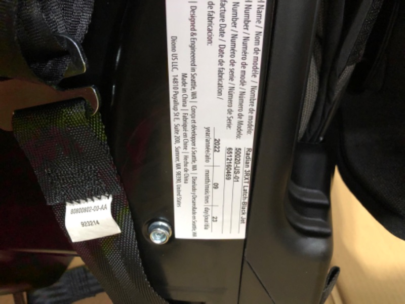 Photo 1 of Diono Radian 3RXT, 4-in-1 Convertible Car Seat