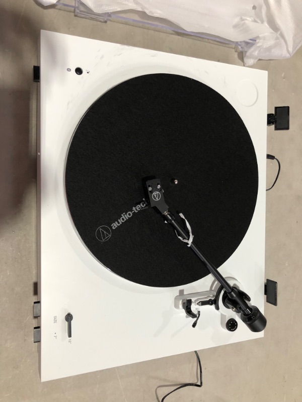 Photo 3 of Audio Techica AT-LP3XBT-WH Bluetooth Turntable Belt Drive Fully Automatic 33/45 (White)