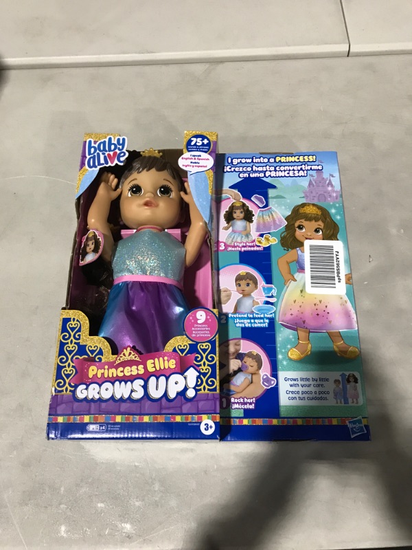 Photo 2 of Baby Alive Princess Ellie Grows Up Doll