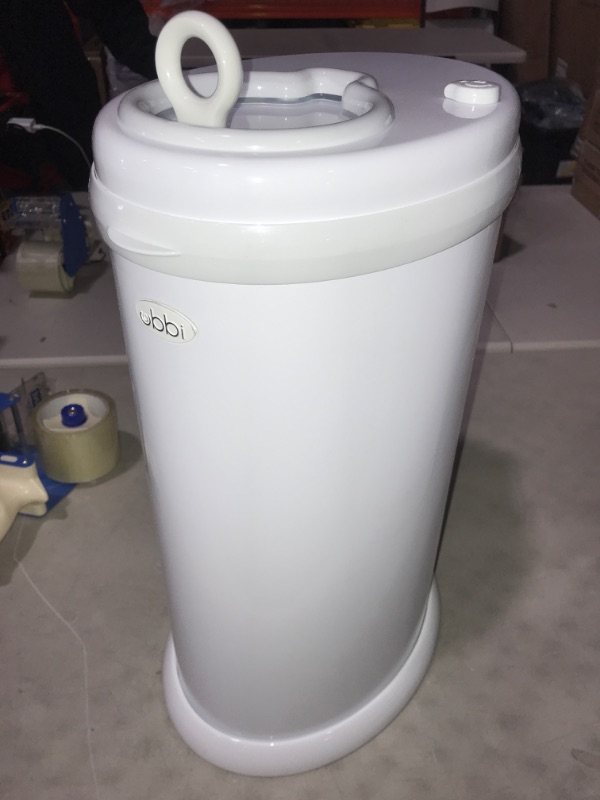 Photo 2 of Diaper Pail, White