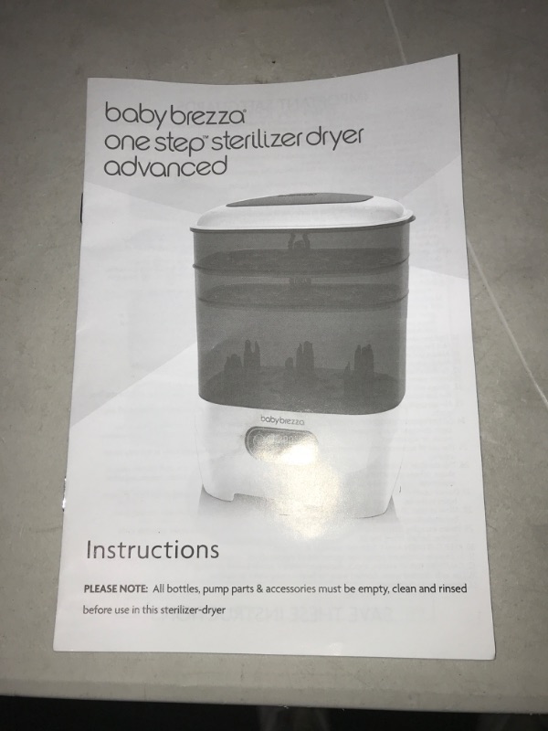 Photo 4 of Baby Brezza Baby Bottle Sterilizer and Dryer Advanced