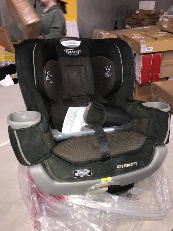 Photo 3 of *SEE NOTES* Graco SlimFit 3 in 1 Car Seat -Slim & Comfy Design Saves Space in Your Back Seat, Darcie, One Size SlimFit Darcie