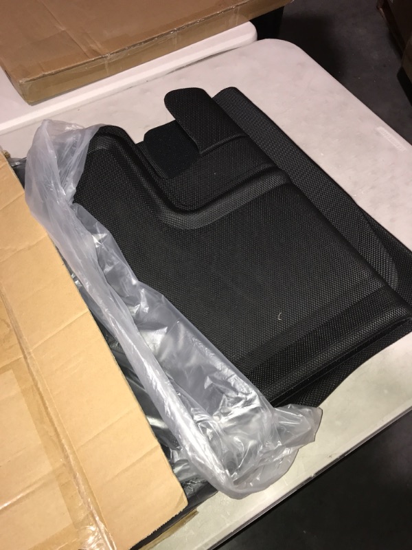 Photo 2 of CarQiWireless All Weather Floor Mats for Tesla Model 3 Accessories 