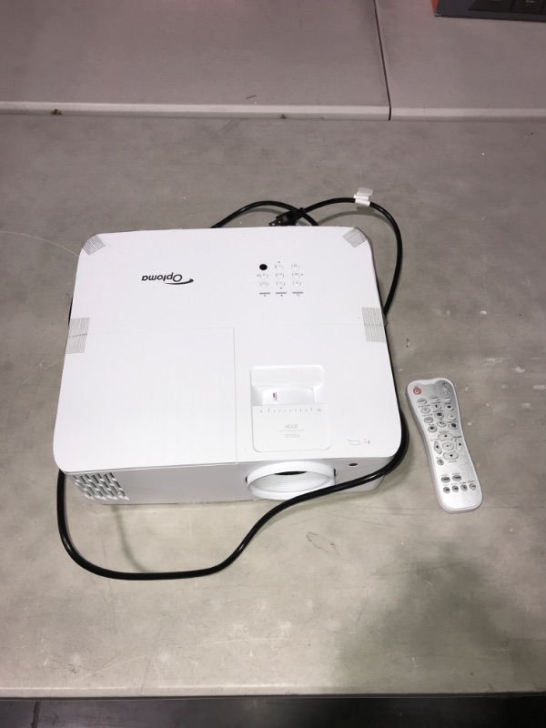 Photo 2 of Optoma UHD35 True 4K UHD Gaming Projector | 3,600 Lumens | 4.2ms (SEE NOTES)