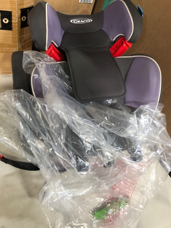 Photo 2 of Graco Affix Highback Booster Seat with Latch System, Grapeade