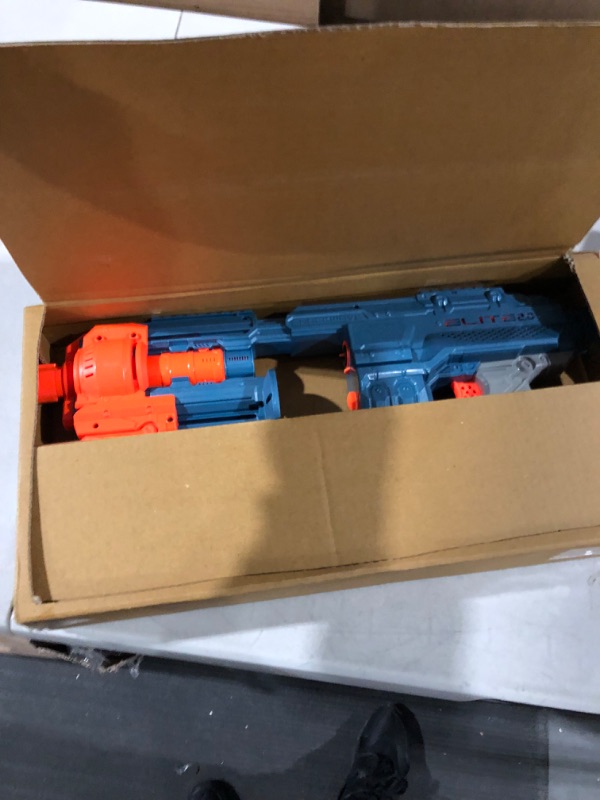 Photo 2 of *NEW** NERF Elite 2.0 Shockwave RD-15 Blaster, 30 Darts, 15-Dart Rotating Drum