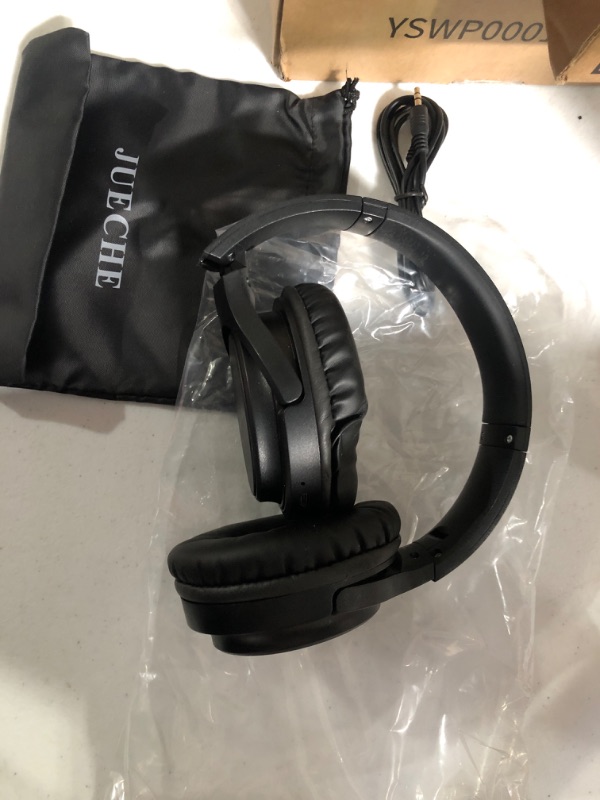 Photo 1 of  Active Noise Cancelling Headphones, Wireless Over Ear Bluetooth Headphones 