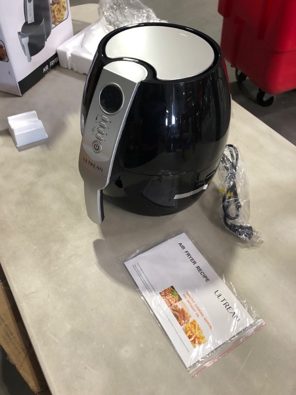 Photo 3 of **See notes**
Ultrean Air Fryer, 4.2Qt Electric Hot Air Fryers Oven Oilless Cooker with LCD