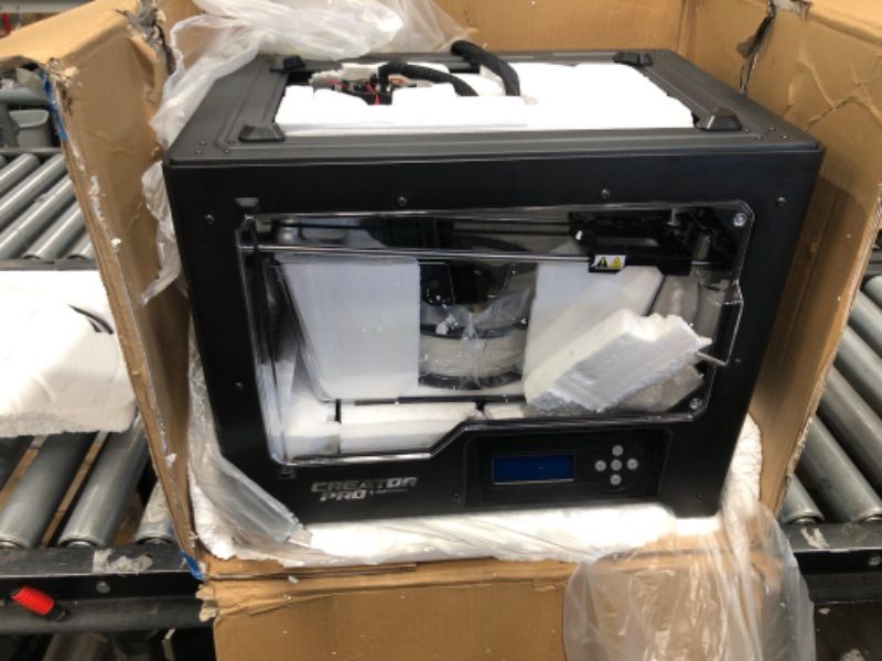 Photo 2 of FLASHFORGE Adventurer 3 3D Printer Leveling-Free with Quick Removable Nozzle and Heating Bed, Built-in HD Camera, Wi-Fi Cloud Printing