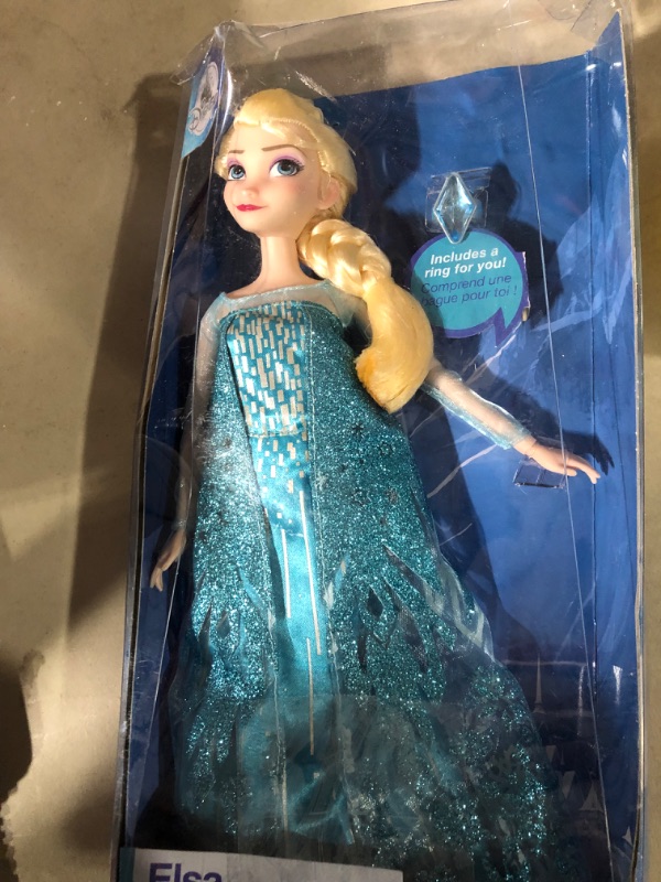 Photo 2 of Disney Elsa Classic Doll with Ring - Frozen - 11 ½ Inches