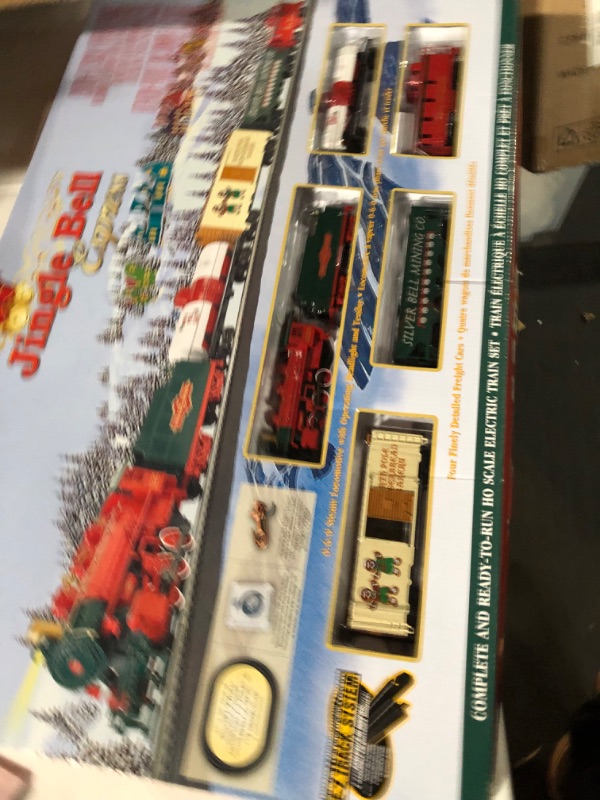 Photo 2 of Bachmann Trains - Jingle Bell Express Ready To Run Electric Train Set