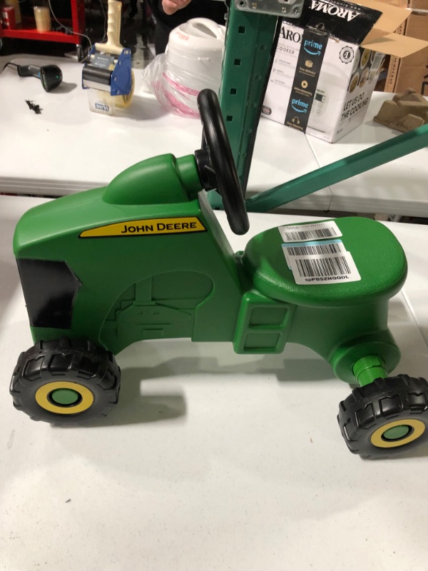 Photo 3 of -SEE NOTES-John Deere Ride On Toys Sit 'N Scoot Activity Tractor for Kids Aged 18 Months to 3 Years, Green