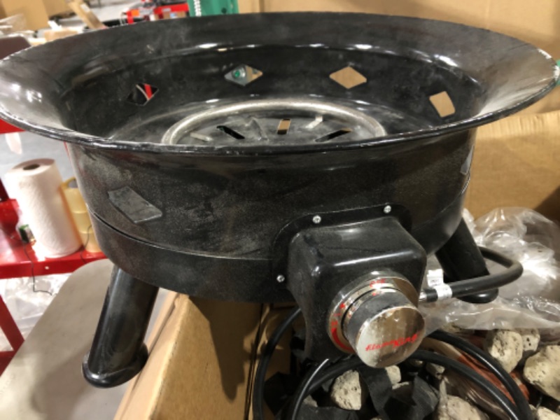 Photo 2 of **USED*Flame King Smokeless Propane Fire Pit, 24-inch Portable Firebowl, 58K BTU 