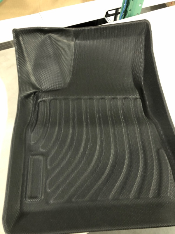 Photo 2 of *SEE NOTES* SUPER LINER All-Weather Floor Mats for Tesla Model 3 2021 2022 2023 Custom Fit Cargo Liner Rear Cargo Tray Trunk Mats Interior Accessories